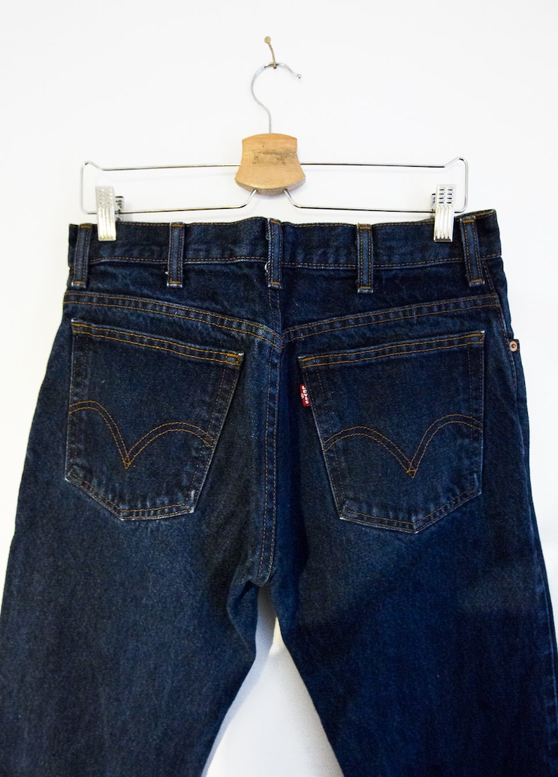 32x36 Levi/'s 517/'s Red Tabs 32.5 x 36 80s 90s Vintage High Waisted Dark Denim Jeans 517