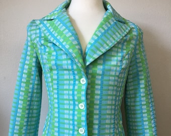 Vintage COLLEGIAN of California 60s/70s Mod Coat Jacket size M/L Decadencefashion Womenswear