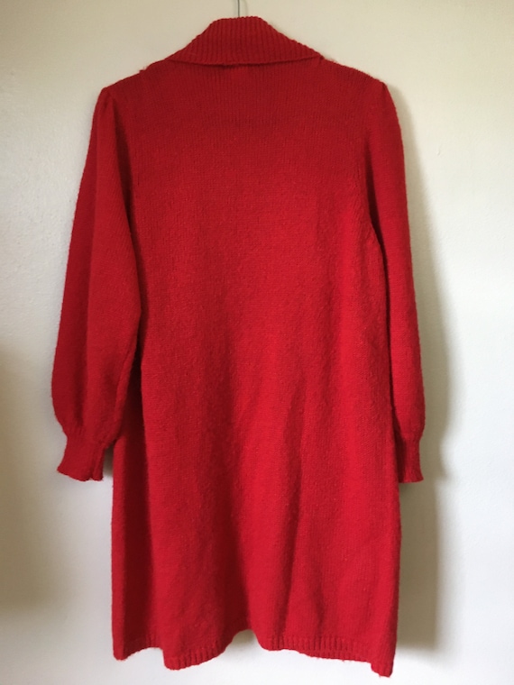 Vintage 1980s Womens Cardigan Sweater Posh Adele … - image 7