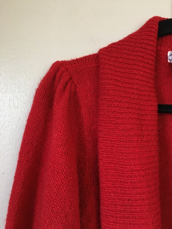 Vintage 1980s Womens Cardigan Sweater Posh Adele … - image 2