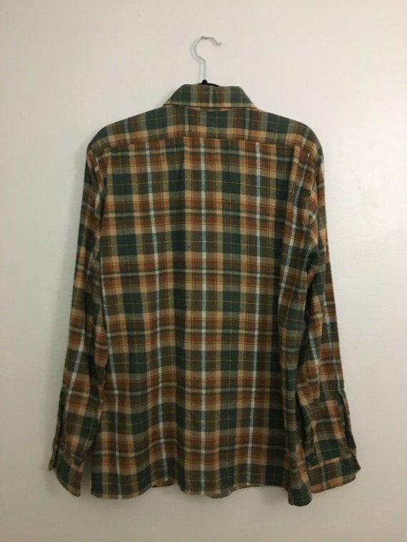 Vintage 1980s Mens Oxford Shirt ARROW 100% Cotton… - image 9