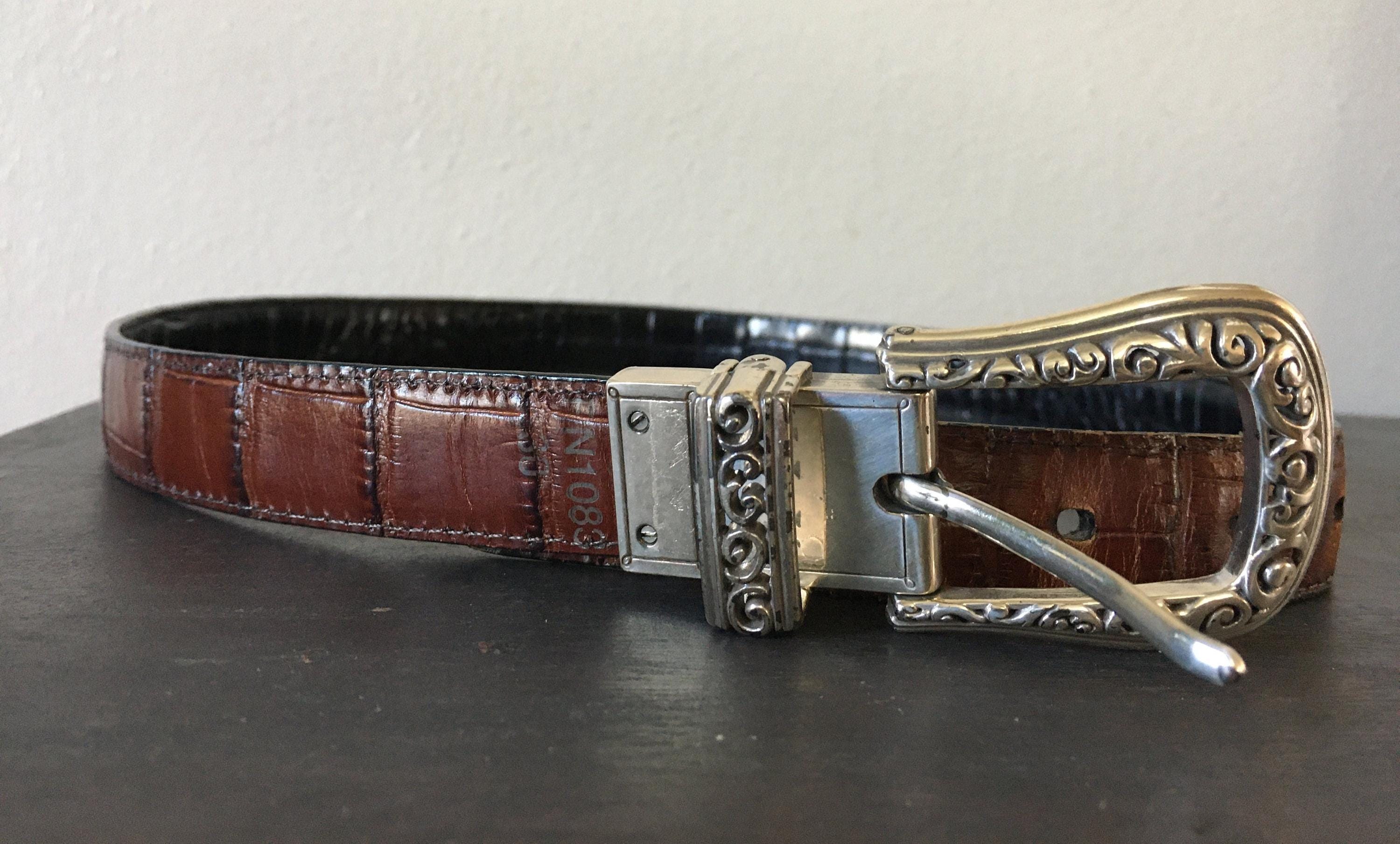 Western Gray Skinny Braided Cowgirl Festival Belt USA 26 XS Gray 26 Size Belts for Women for sale | eBay main image 3