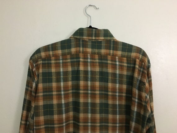 Vintage 1980s Mens Oxford Shirt ARROW 100% Cotton… - image 8