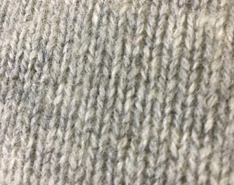 Vintage 1980s Mens Sweater Pullover Casual Puritan Gray Wool