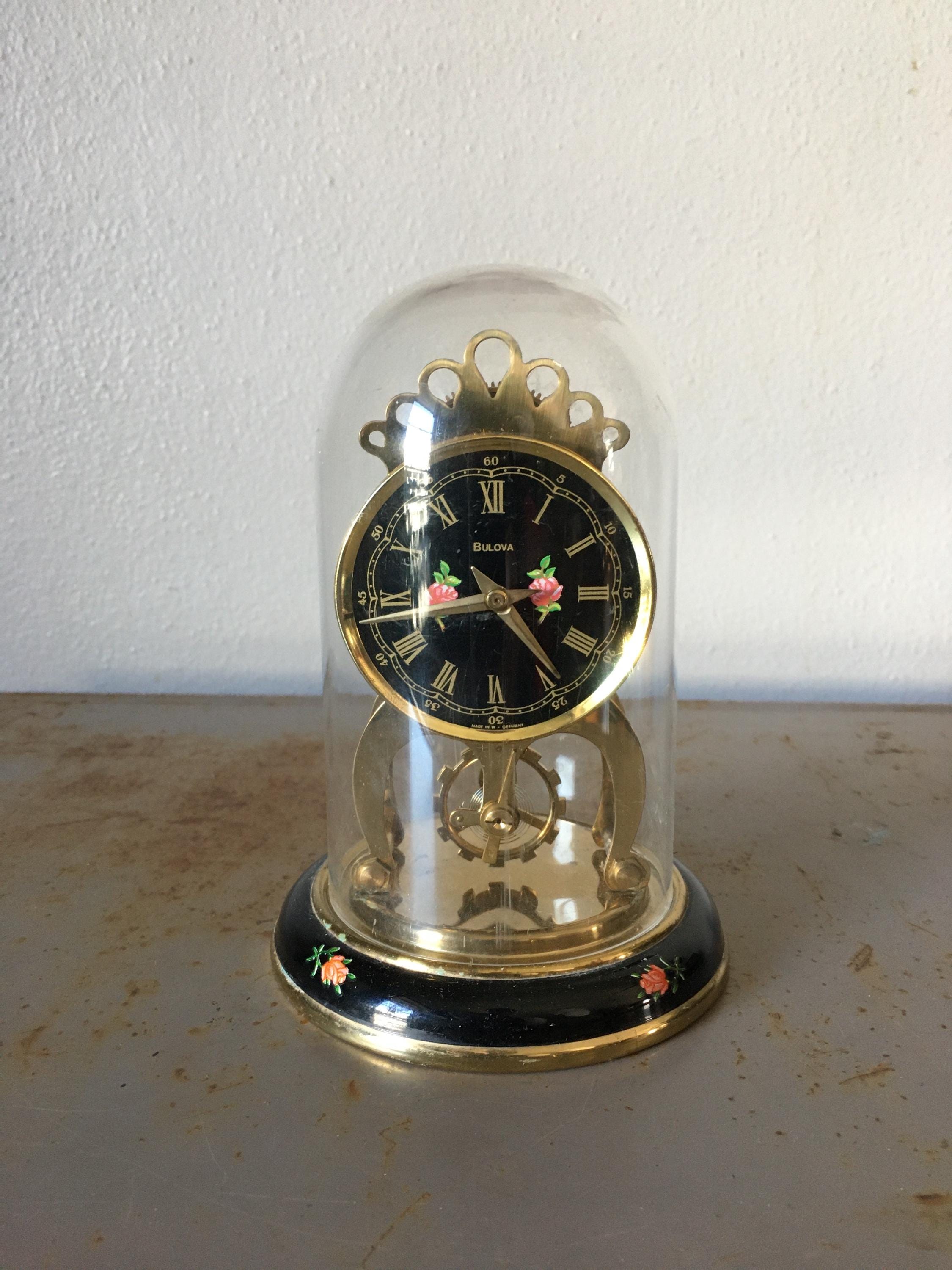 West Germany Quartz Dome Clock - Etsy