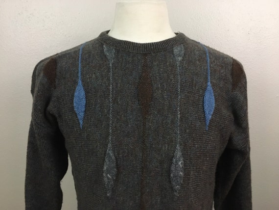 Vintage 1980s Sweater Pierre Cardin Pullover Retr… - image 2