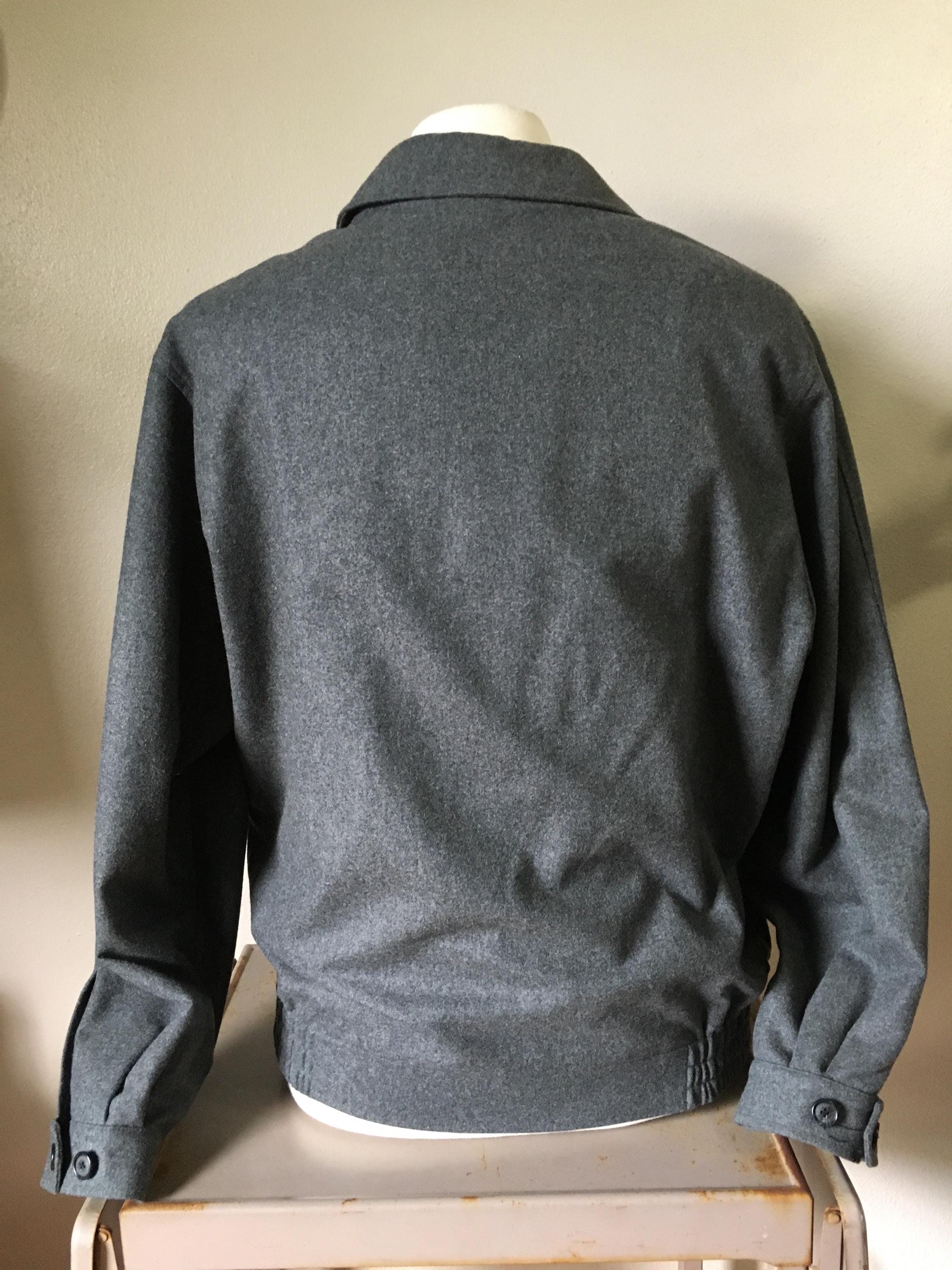 Vintage Burberry 1980s Herman Jacket/coat Wool Plaid