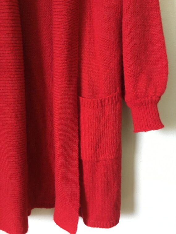 Vintage 1980s Womens Cardigan Sweater Posh Adele … - image 5