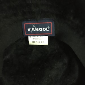 Kangol Hat 1980s Furgora Bucket Black Furry Decadencefashion afbeelding 4
