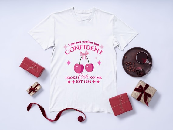 Cherry T-Shirt Design | Kawaii Fruit Graphic (Digital Download)