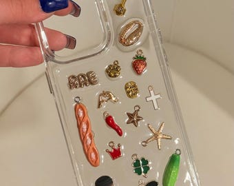 Estuche con dijes personalizados