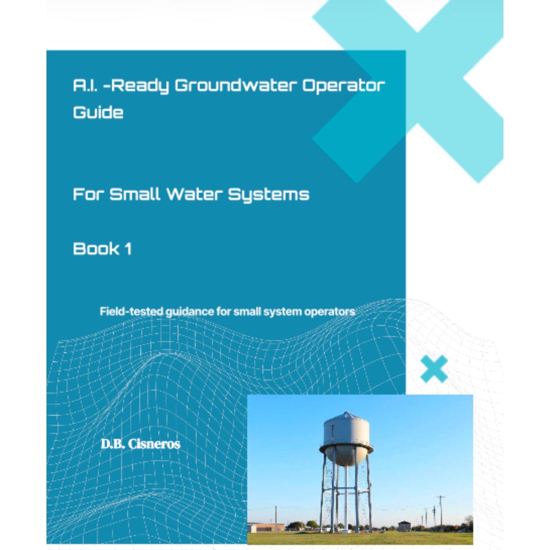 Operators Guide Book AI Ready Groundwater Operator Guide Book 1 Small Water Systems PDF - Etsy
