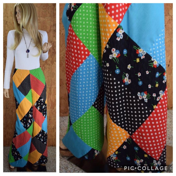 Vintage 1970's Women's Mountain Artisans Wide Leg