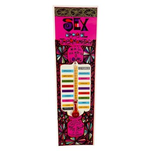 Vintage 1960’s | 70’s Sex Appeal Thermometer - How Do I Rate as a Lover