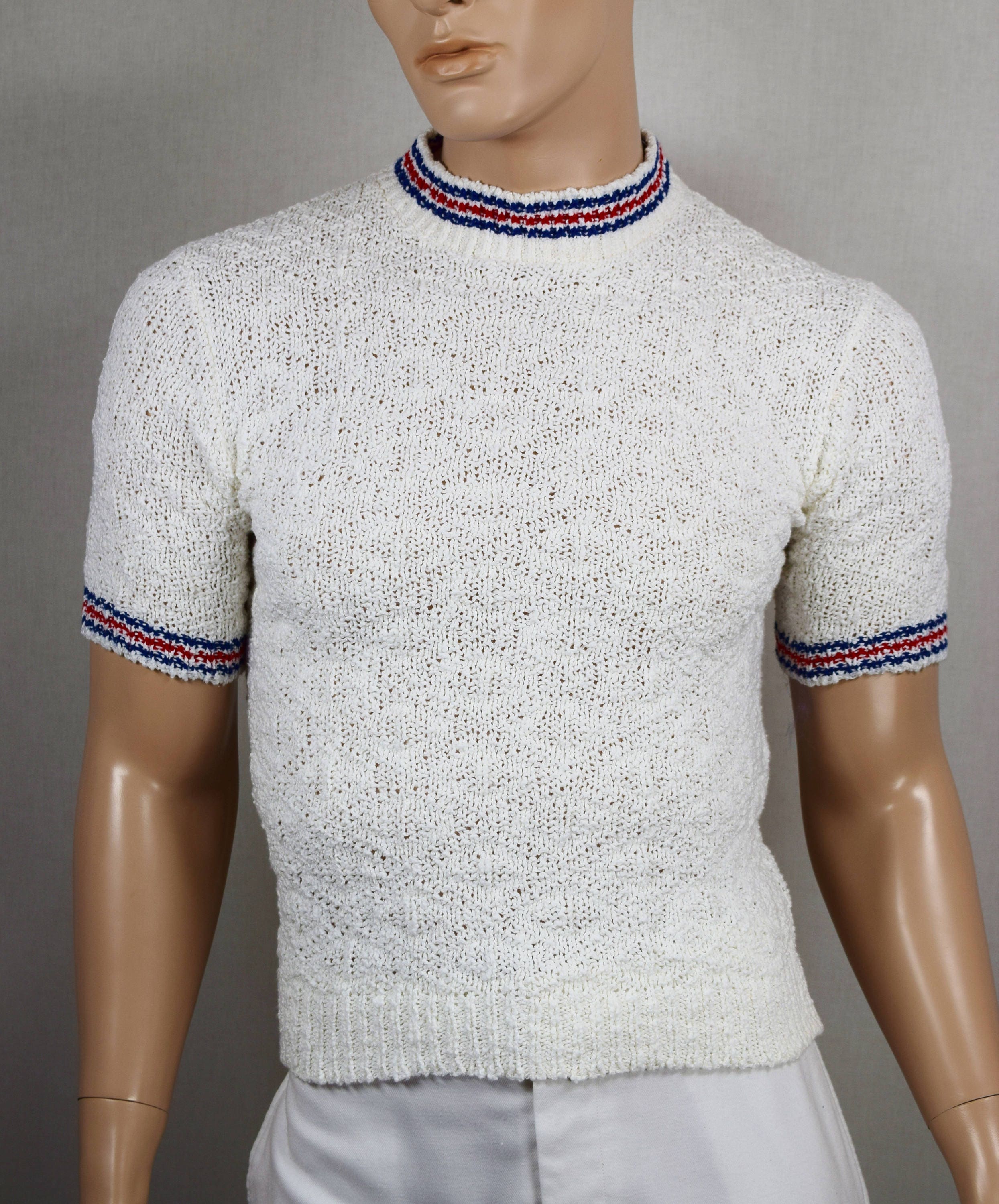 Download Nos Vintage 1960's Men's ULtrA MoD WHITE MoCk Turtle Neck ...