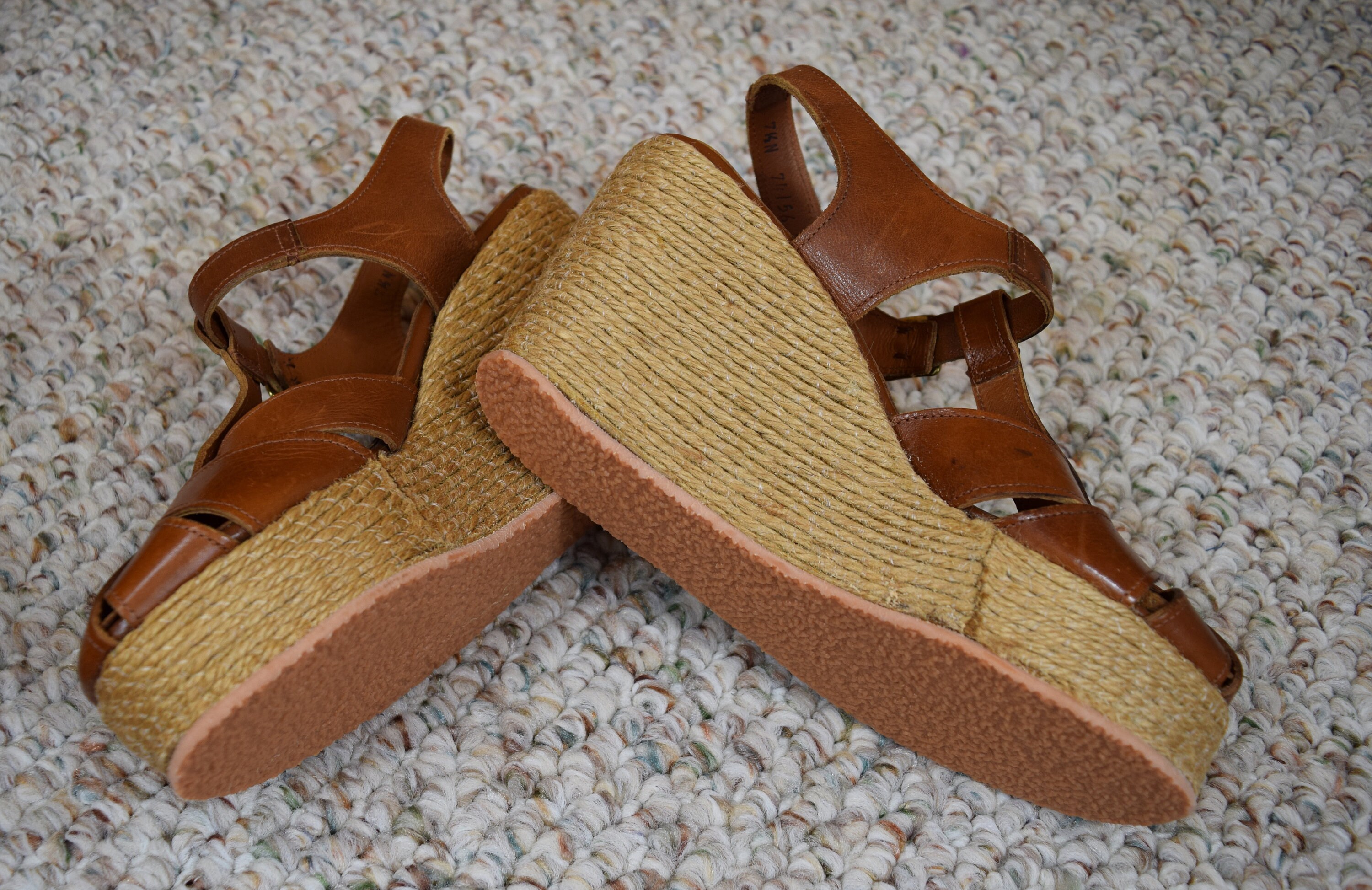 sandals from the 1970's