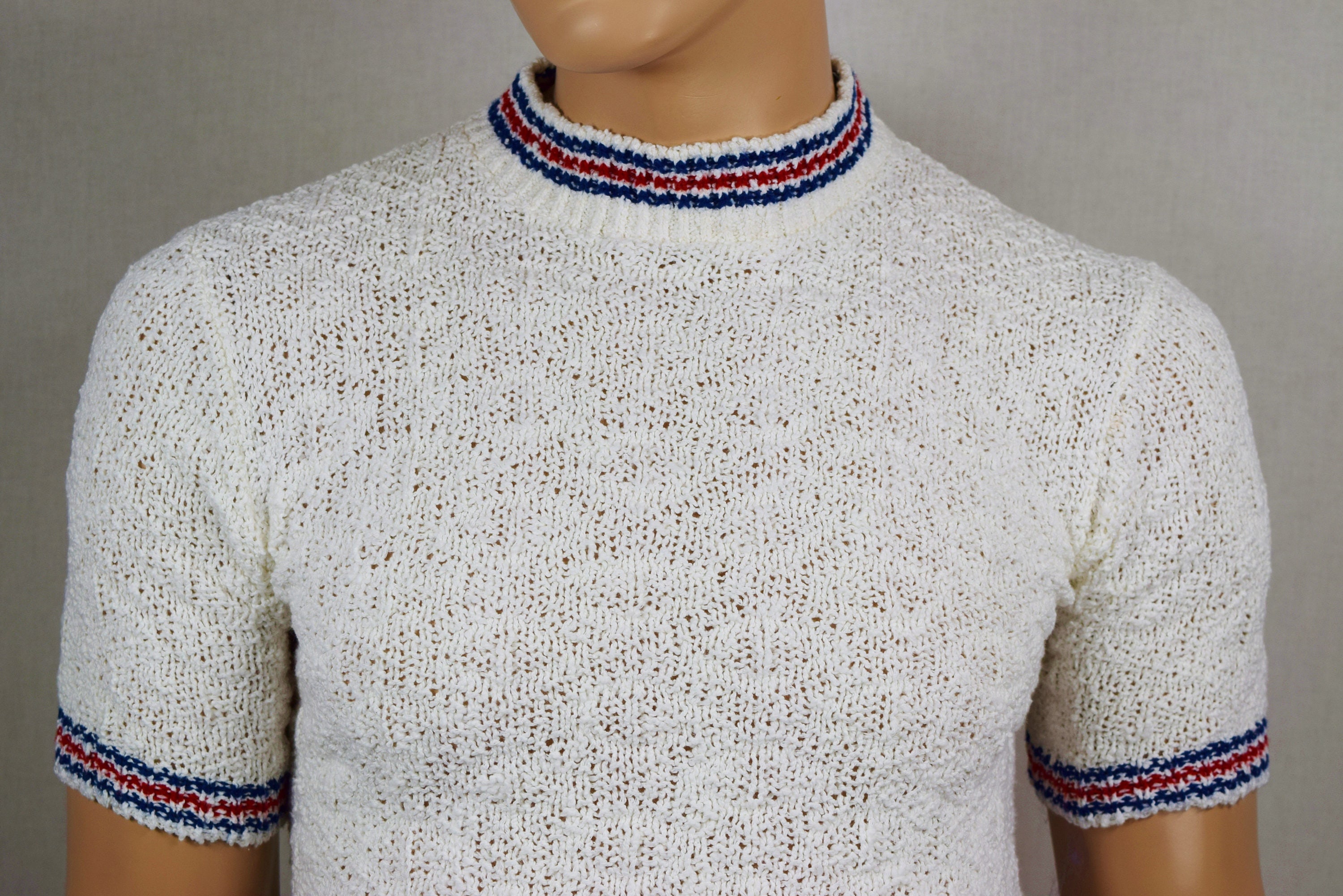 Download Nos Vintage 1960's Men's ULtrA MoD WHITE MoCk Turtle Neck ...