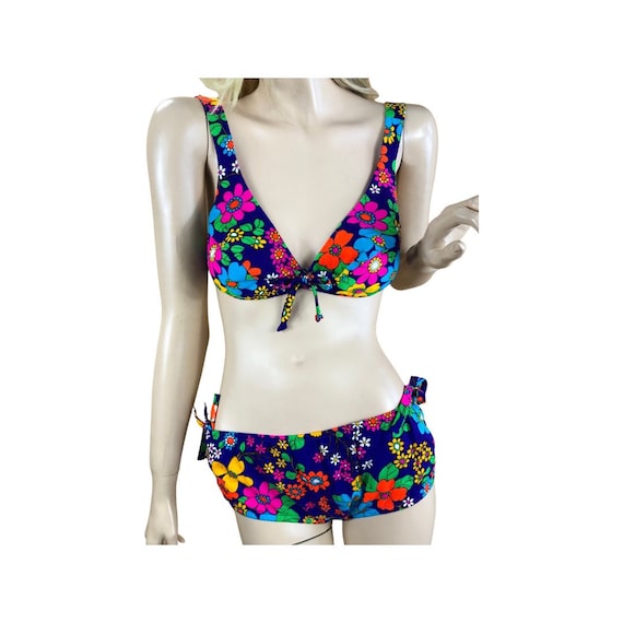NWT - Vintage 1960's Sears Jr. Bazaar NEON Psychedelic NWT - Vintage 1960's Sears Jr. Bazaar NEON Psychedelic
