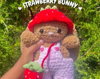 Patrón PDF de Strawberry Bunny