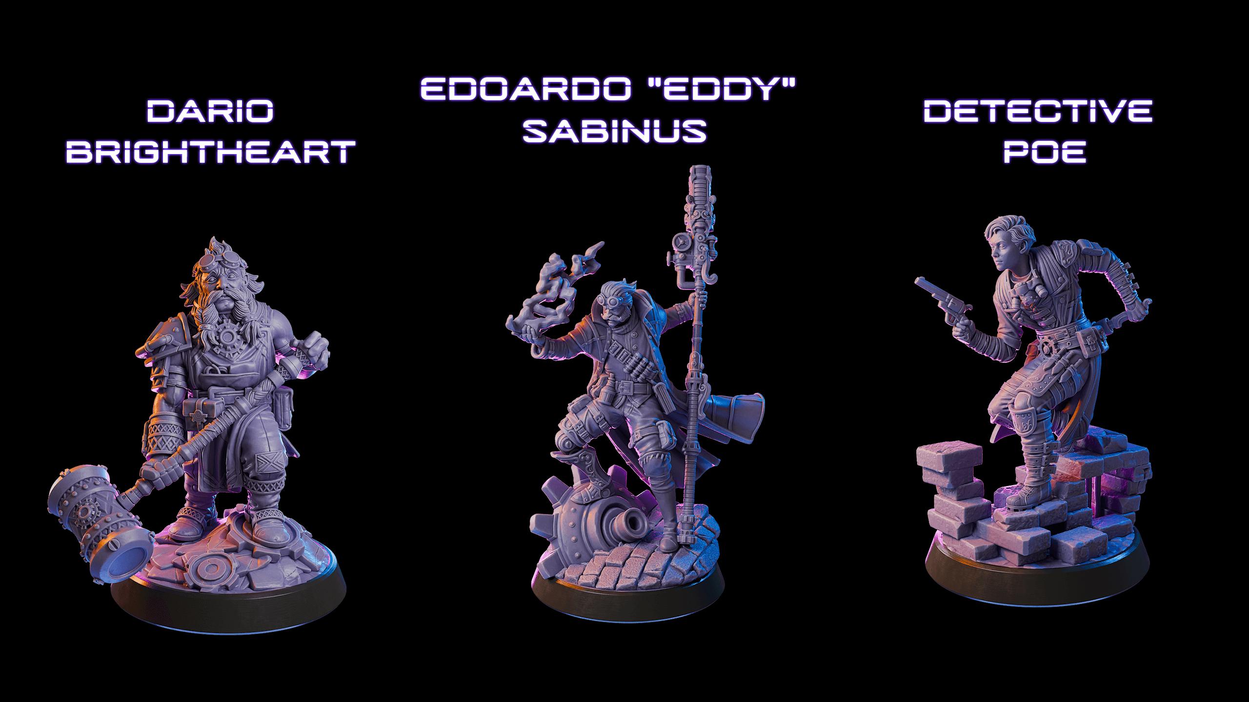Clockwork Skyline Sci Fi STL Bundle, Cyberpunk Terrain, Miniatures ...