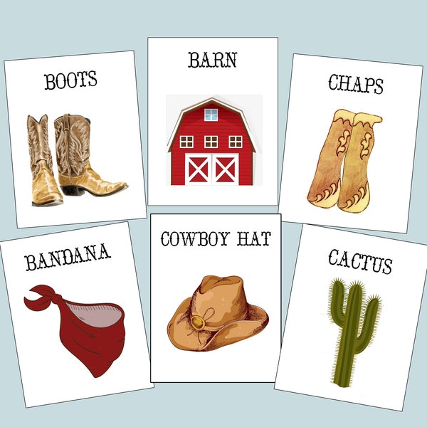 Cowboy Table Numbers, Western Table Cards, Wild West Theme Party, Country Wedding, Texas Party, Cowboy Boots