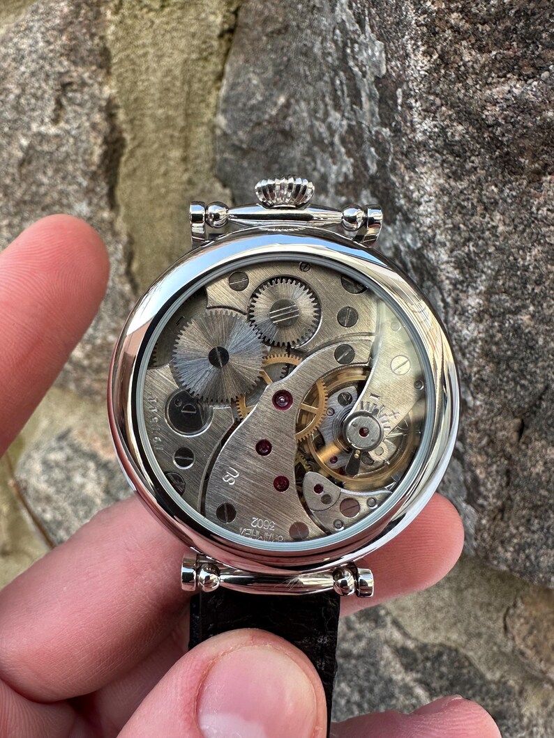 Vintage Watch Molnija Molnia IWC Marriage Pearl Dial Cal.3602 - Etsy