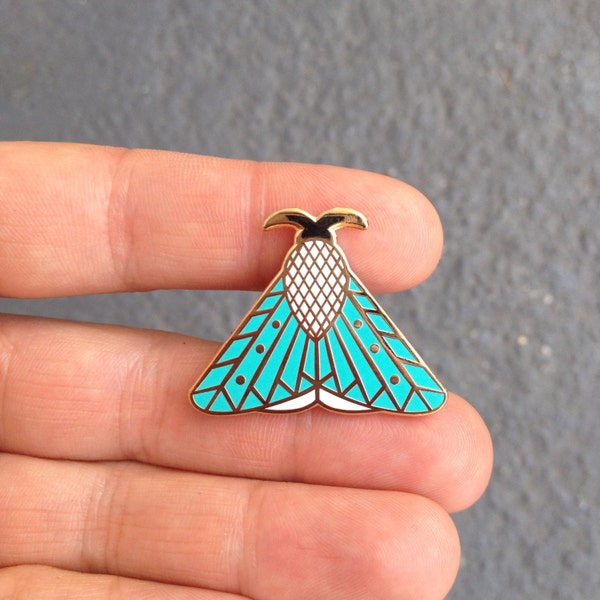Moth II enamel pin // insect enamel pin // butterfly enamel pin // Hard Enamel // Badge // Brooch