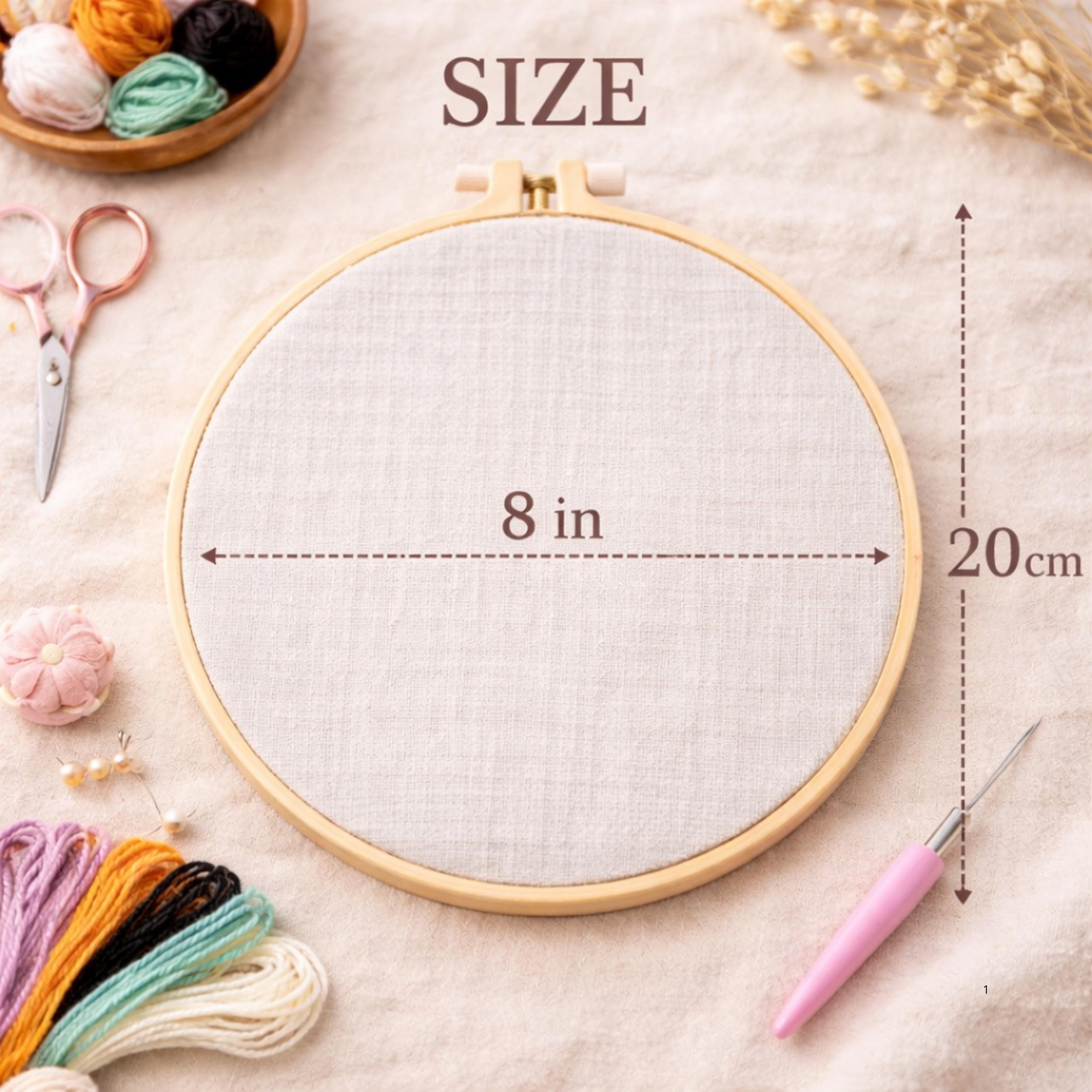 Fox Punch Needle Kit — Beginner Floral Craft, Threads Included - Etsy
