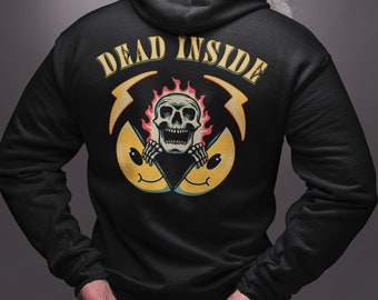 Old Psycho Billy Pullover Old School Retro Sweatshirt, Tattoo