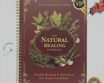 Vintage Herbal Remedy Handbook: Botanical Recipe Journal