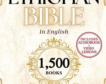 Ethiopian Bible – Complete English Edition | Full 88-Book Collection with Apocrypha, Enoch & Jubilees PDF