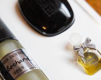 Vintage Cabochard by Grès Paris Perfume Gift Set – Eau de Toilette, Mini Perfume & Soap | Made in France