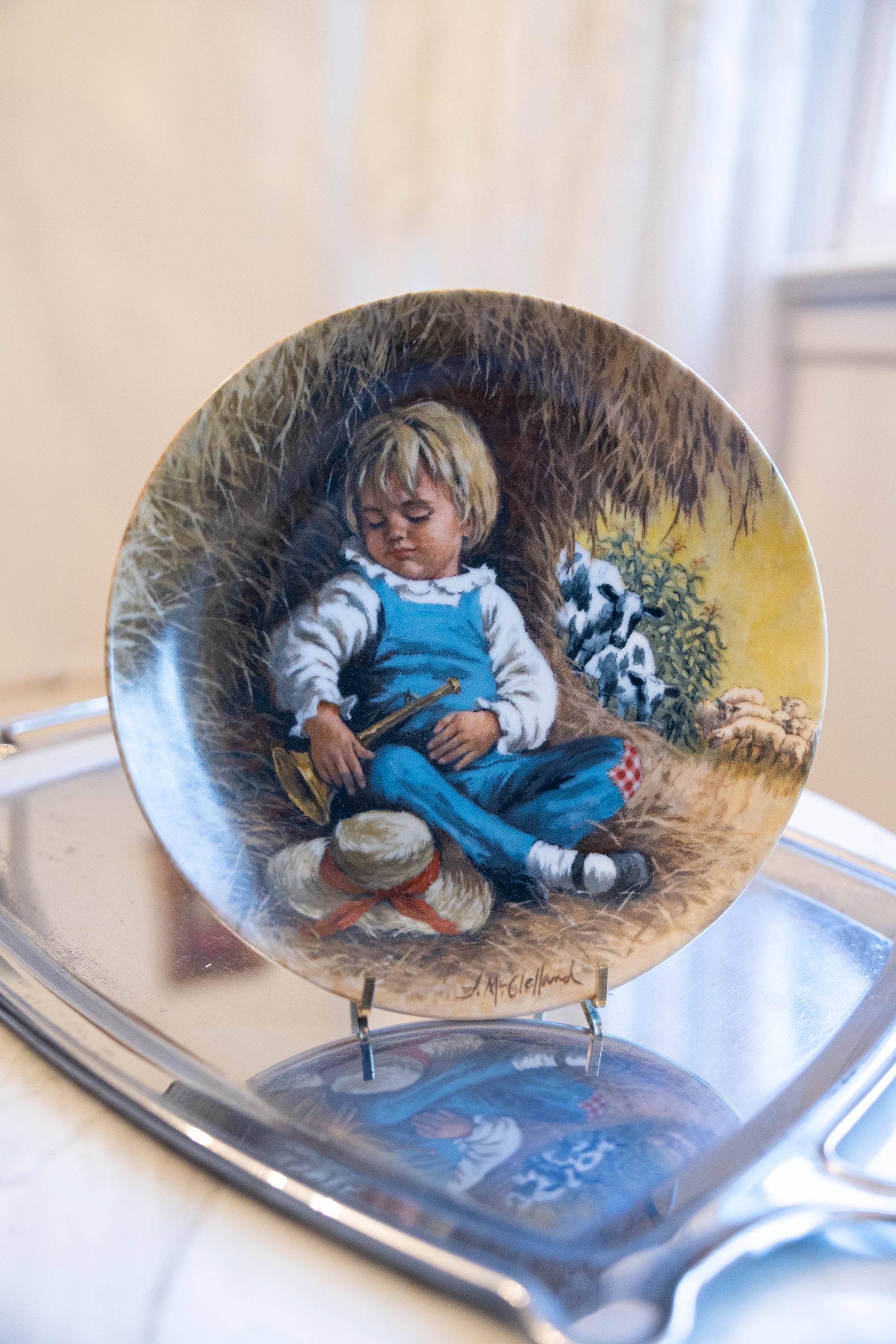 Porcelain boy goose - Etsy 日本