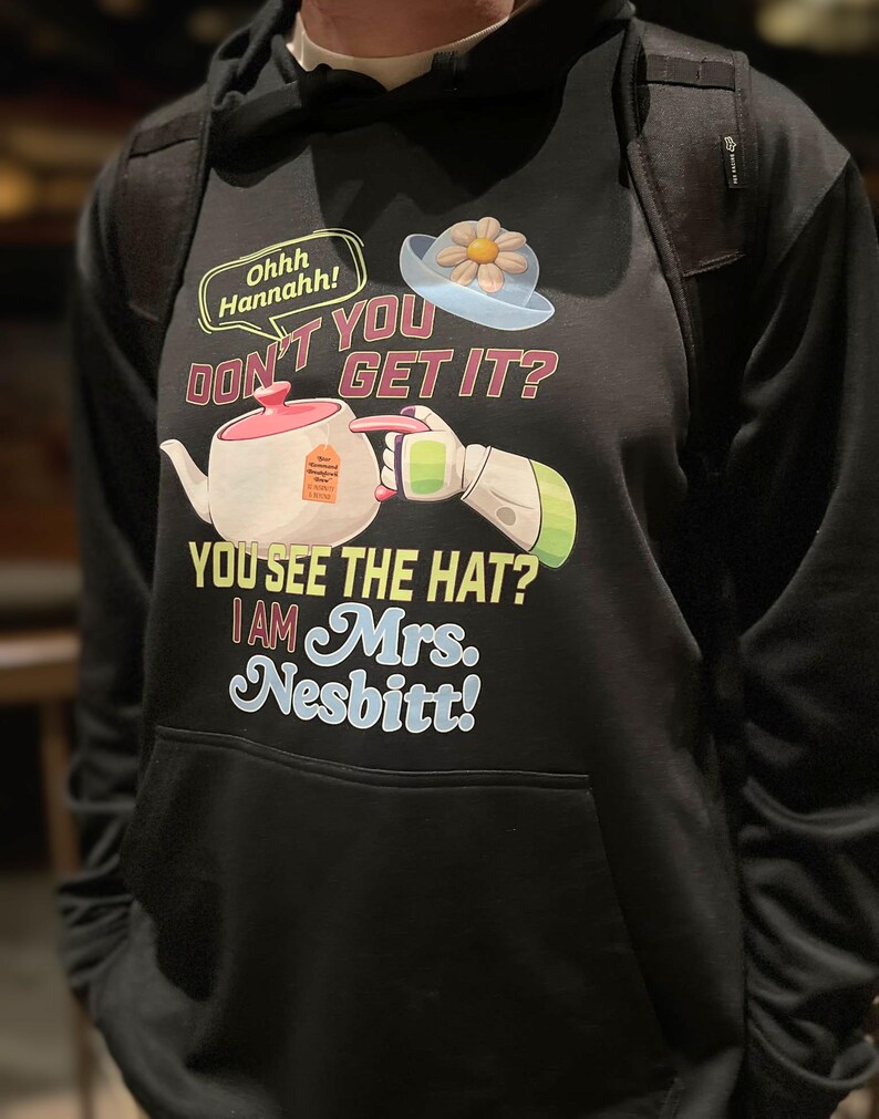 Toy Story Buzz Lightyear Inspired Tee, Mrs. Nesbitt Shirt, Disney Parks Comfort Colors Unisex Tshirt image 4