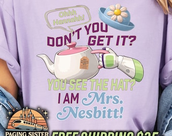 Toy Story Mrs. Nesbitt Tee, Comfort Colors Unisex T-Shirt