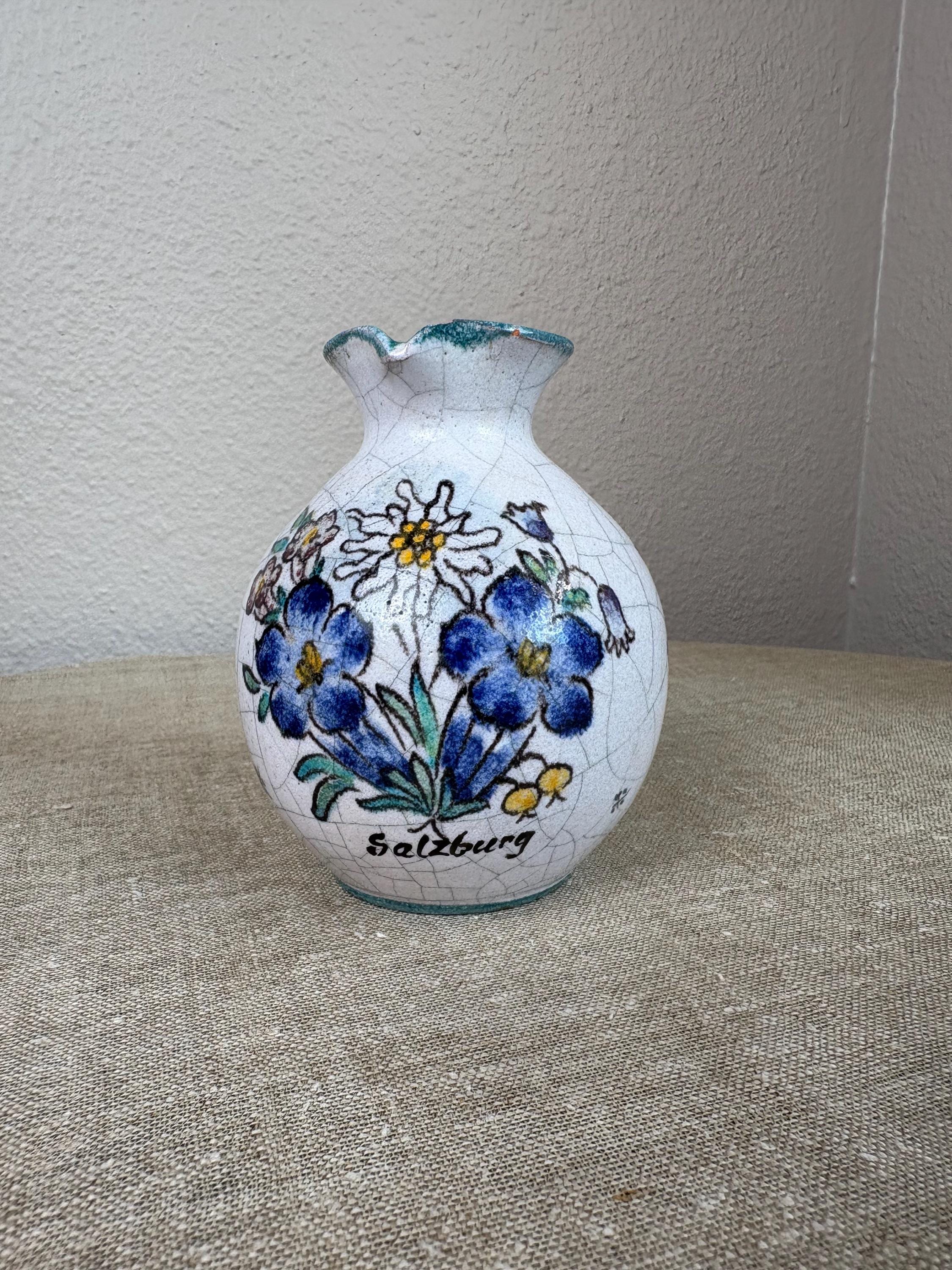 Gmundner Keramik Alpine Flower - Etsy