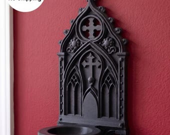Gothic Cross Candle Holder STL, Medieval Candle Holder STL, Tealight Holder STL, Digital Download