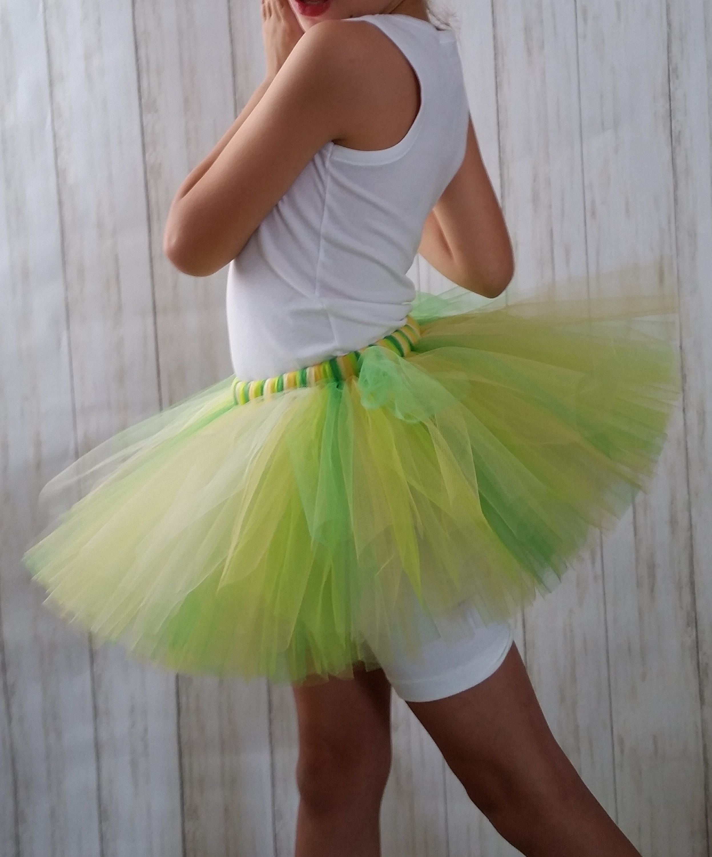 yellow infant tutu