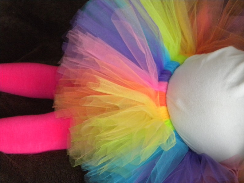 Newborn Photo Prop Multicolor 1st Birthday Outfit Infant Tutu Birthday Tutu Bright Rainbow Tutu Baby Tutu Rainbow Tutu Toddler Tutu