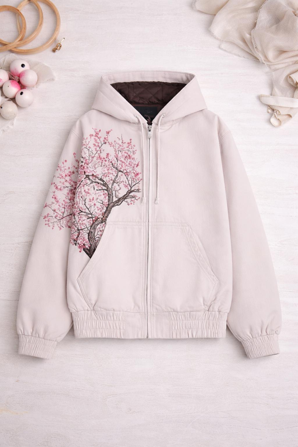 Pull à Capuche Rose Femme White Stuff Taille 10 - Coton Jersey - Occasion