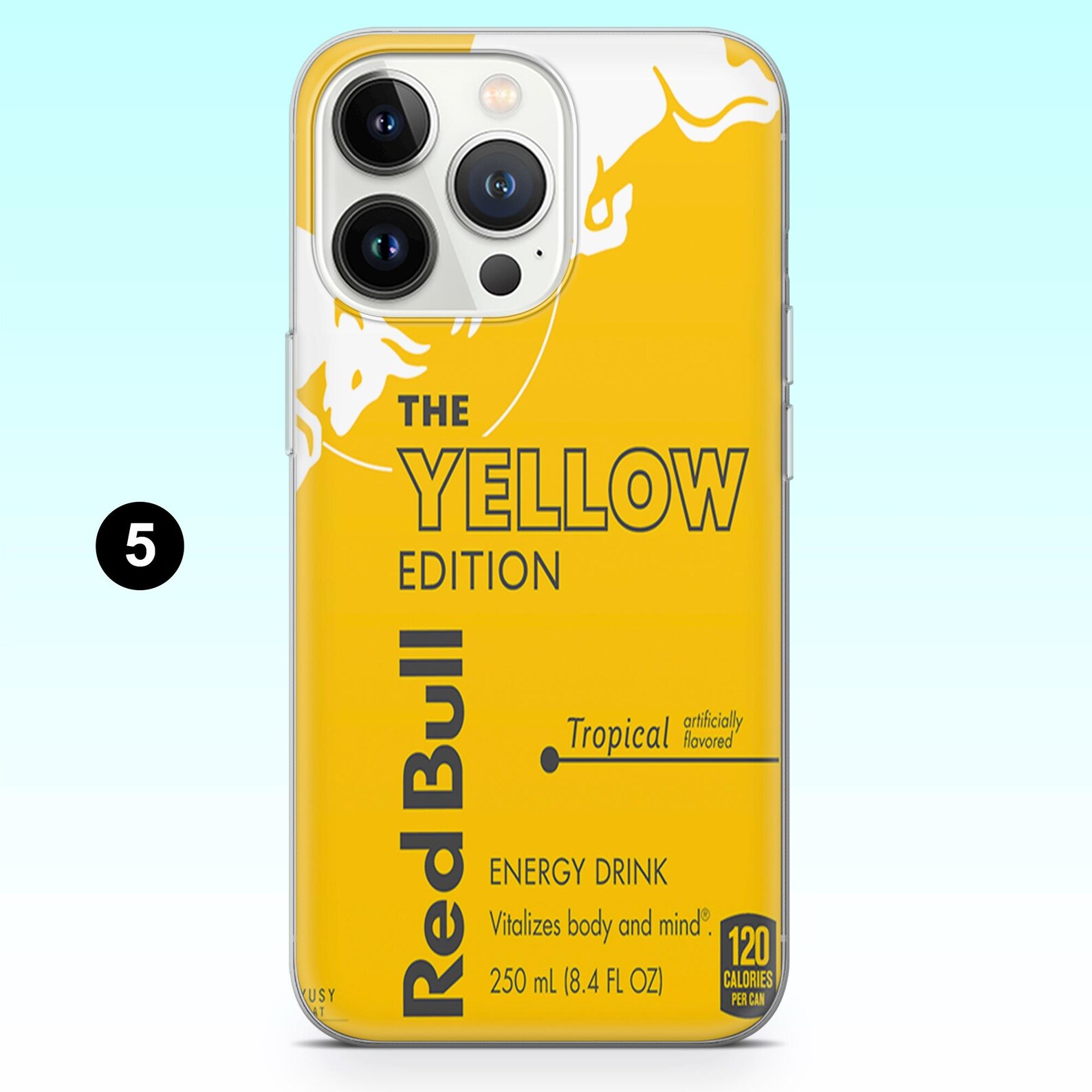 Red Bull Phone Case Energy Drink Racing Cover for iPhone 17e, 17pro, 16 ...