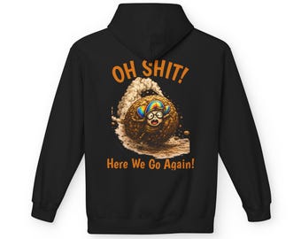 ¡Mierda! Sudadera oscura/ Sudadera de Danny el escarabajo pelotero