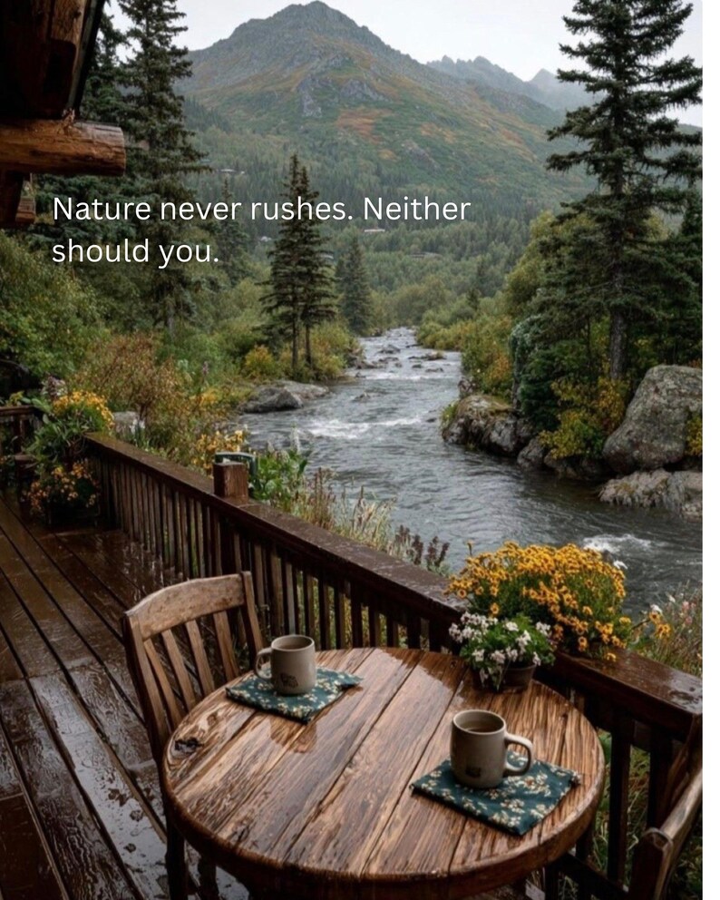 Set of 4 Nature Quote Prints-calm Wall Art - Etsy