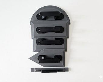 SET di 5 pezzi. Blocco abrasivo professionale / Schleifblock Wand Handschleifer / SENZA LED