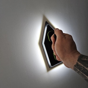 Professionellt LED-slipblock | Schleifblock Wand Handschleifer