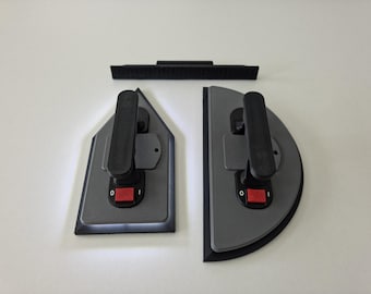 SET of 2 pcs. Professional LED Sanding Block | Schleifblock Wand Handschleifer