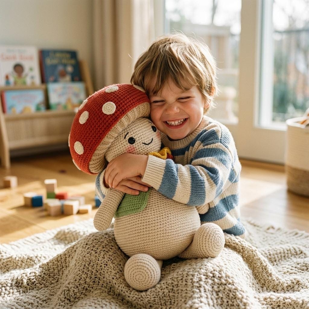26 Mushroom Hat Crochet Patterns for Cottagecore, Fantasy, and Everyday Wear 9 Mushroom Hat Guy Crochet