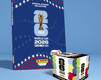 Die Panini Fussball Fussball WM 2026™ offizielle Stickersammlung-FIFA WM 2026™ offizielle Stickersammlung - 50 Count Box