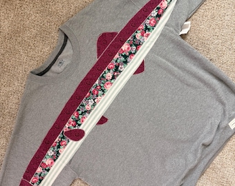 Sudadera personalizada con diseño de pez - Hecha a mano, bajo pedido