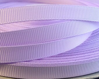 3/8 Solid Light Purple Ribbon- 5 yards
